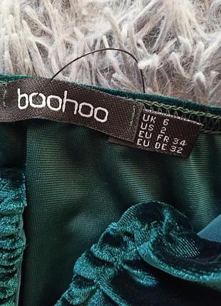 Бархатное миди платье