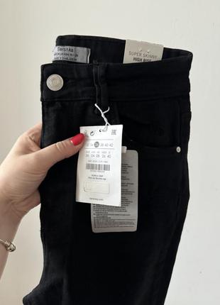 Новые джинсы bershka skinny🖤5 фото