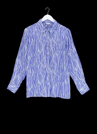 Красивая вискозная рубашка "cotton traders", uk14/eur42.1 фото