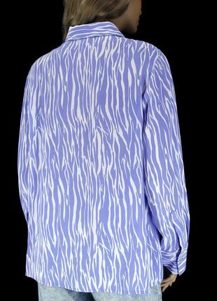 Красивая вискозная рубашка "cotton traders", uk14/eur42.4 фото