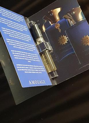 Пробник amouage interlude men _2ml (книжка)8 фото