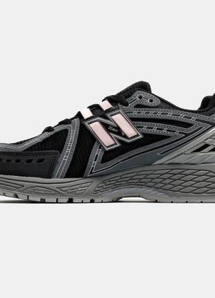 Кроссовки new balance 1906r black grey reflective (нев балансе)