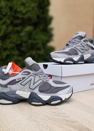 Женские кроссовки new balance 9060 grey 1950 беланс серого цвета2 фото