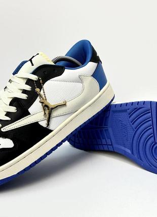 Jordan 1 low fragment design travis scott