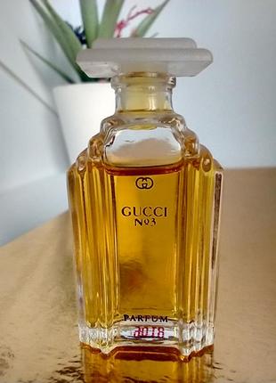 Парфуми gucci no 3 parfum, оригінал, вінтажні парфуми 3,5 мл