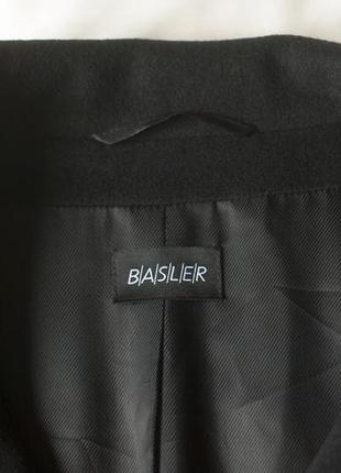 Чорне вовняне кашемірове пальто жіноче basler, розмір 3xl8 фото