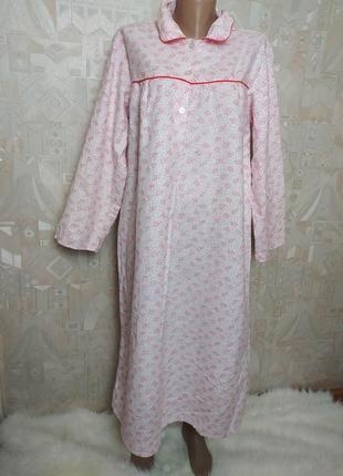 Ночнушка жіноча, нічна сорочка. стан відмінний 50й розмір б/в1 фото