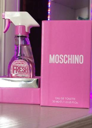 Оригінальні жіночі парфуми moschino fresh couture pink