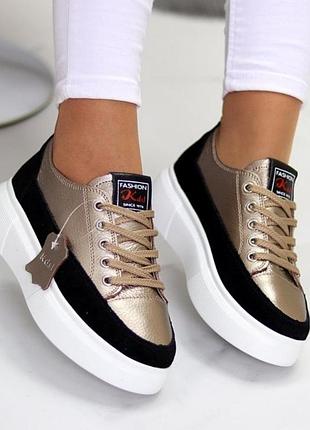 Шкіряні кросівки  38р