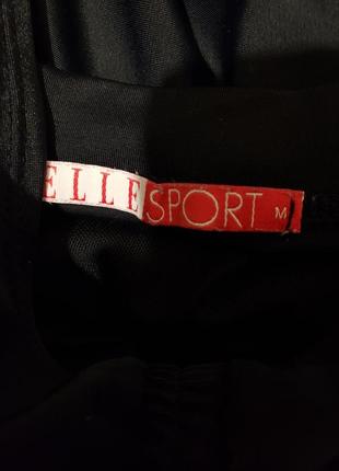 Слитный сдельный моделирующий черный  купальник elle sport 12 uk8 фото