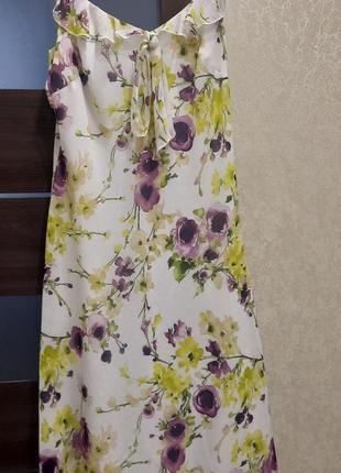Літнє нарядне плаття, сукня, сарафан в квітковий принт4 фото