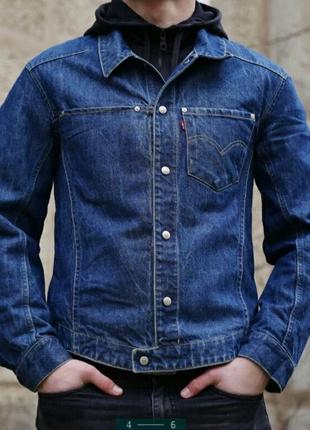 Куртка levis джинсовая мужская