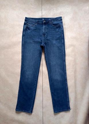 Брендові прямі джинси з високою талією c&a, 40 розмір.