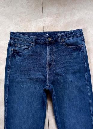 Брендовые прямые джинсы с высокой талией c&a, 40 размер.2 фото