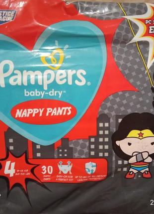 Pampers pants 4-30шт.