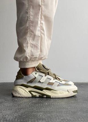 Кроссовки adidas niteball bone khaki