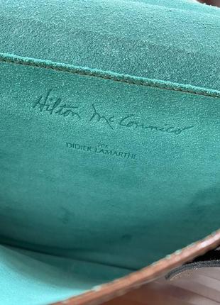 Кожаная сумка лимитированная hilton mcconnico for didiar lamarthe3 фото