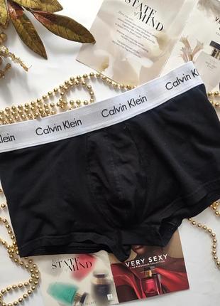 Базові бавовняні чоловічі труси боксерки calvin klein m