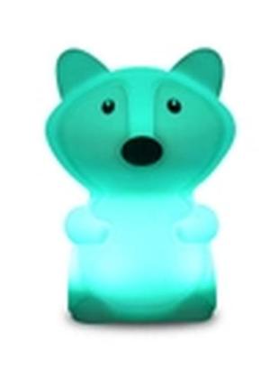 Силиконовый ночник «енот» с пультом ду 3dtoyslamp6 фото