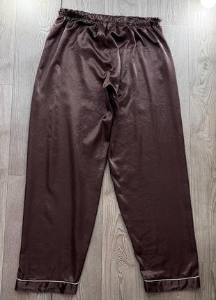 Шикарные шелковые пижамные брюки/одежда для дома и сна2 фото