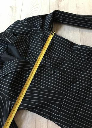 Amisu-піджак у смужку (маленький розмір)8 фото