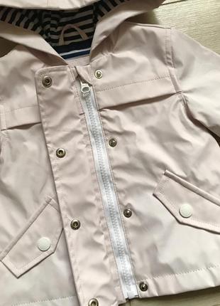 Дощовик дождевик куртка пальто плащ нежно розовый jasper conran 3-6м3 фото