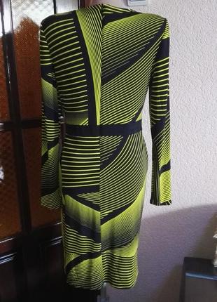 Женское трикотажное платье миди на подкладке,размер евро 10(38) 44 размер от star2 фото