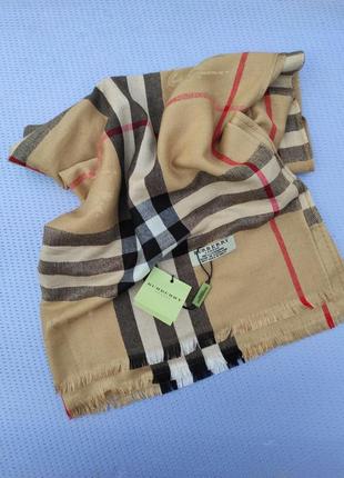 Палантин  в стиле  burberry. невероятный палантин