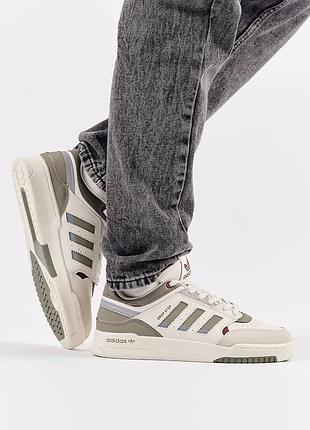 Чоловічі кросівки adidas originals drop step beige gray