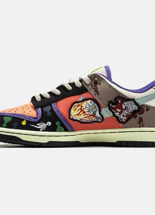 Nike sb dunk low halloween custom.7 фото