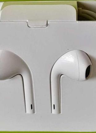 Нові дротові навушники apple