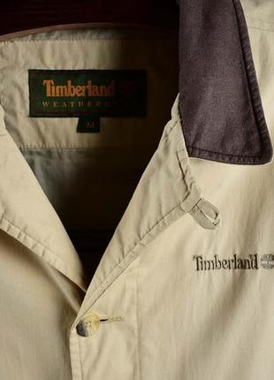 Timberland мужская вощенная куртка светлая коричневая карго размер l xl2 фото