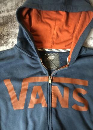 Крутая мужская zip hoodie vans5 фото