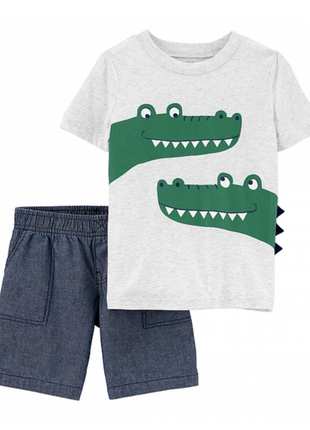 Комплект для мальчика футболка и шорты