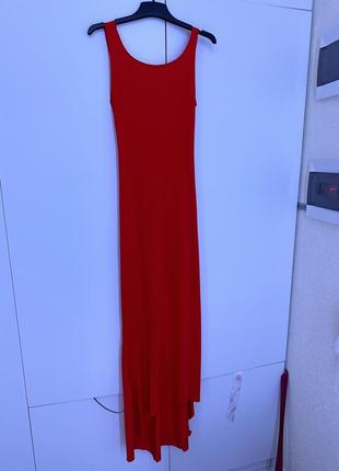 Красное платье в пол4 фото