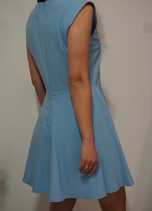 Голубое платье7 фото