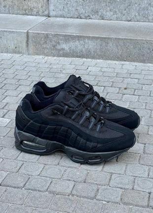 Топ! кросівки nike air max 95 ‘black’10 фото