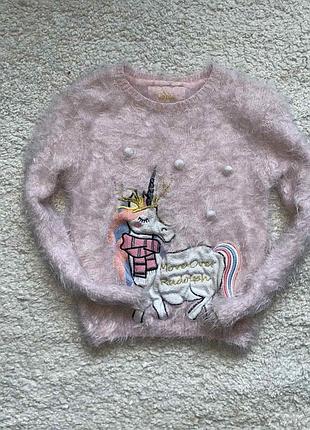 Очень мягкий свитерик на 8-10 лет primark