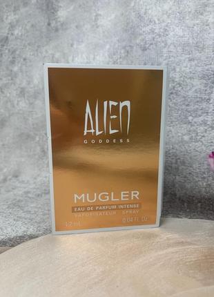 Оригинальный mugler alien goddess intense de parfum