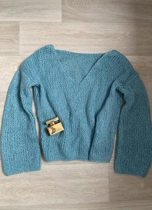Пуловер-паутинка2 фото