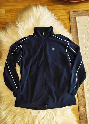 Кофта вітровка олімпійка софтвел kappa великого розміру xxl безкоштовно 2xl