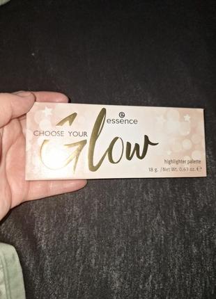 Палетка хайлайтеров essence choose your glow