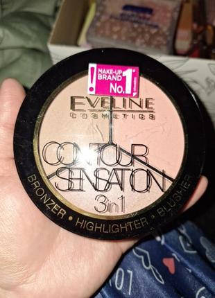 Eveline contour sendation 3in1,01 pink beige