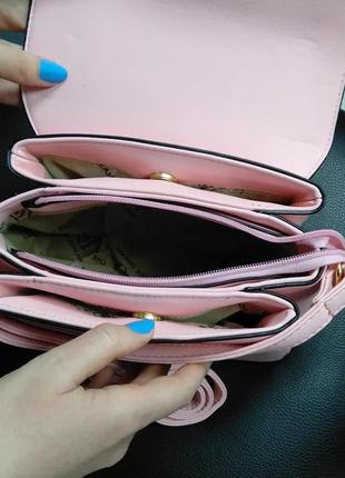 Ніжно-рожева сумочка на свято4 фото