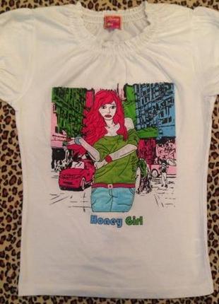 Футболка для дівчинки honey girls