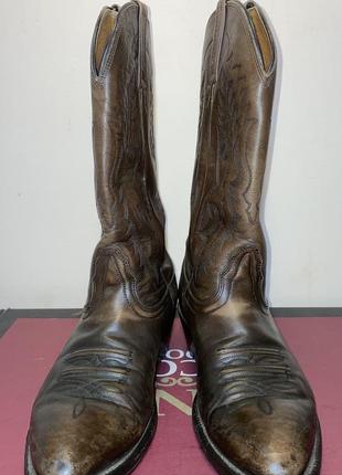 Ковбойські чоботи nocona (size 9) у гарному стані4 фото