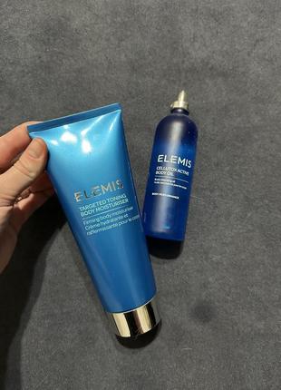 Масло и антициллюлитный крем elemis