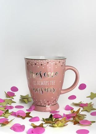 Чашка prosecco. нова