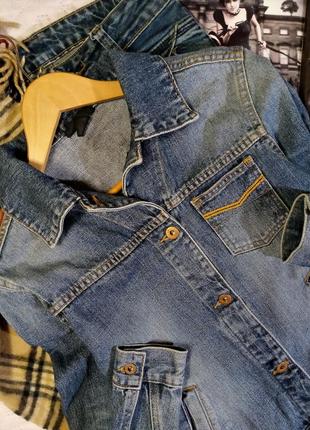✅ джинсова куртка motor жакет джинсовий джинсовка5 фото
