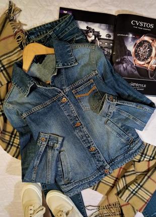 ✅ джинсова куртка motor жакет джинсовий джинсовка3 фото